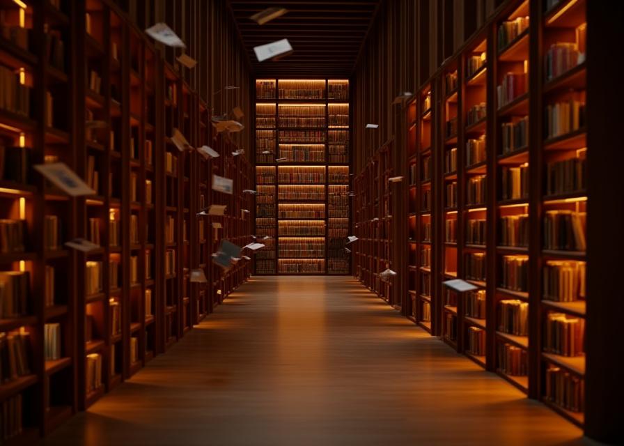 Реттелген кітапхана мен шашыраңқы контентті салыстыру